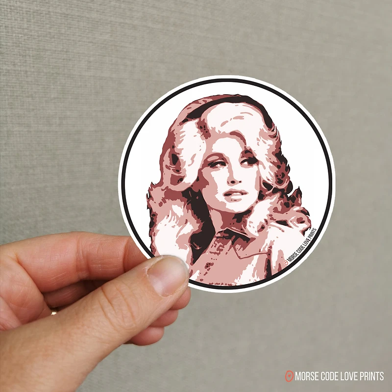 Dolly Vinyl Sticker