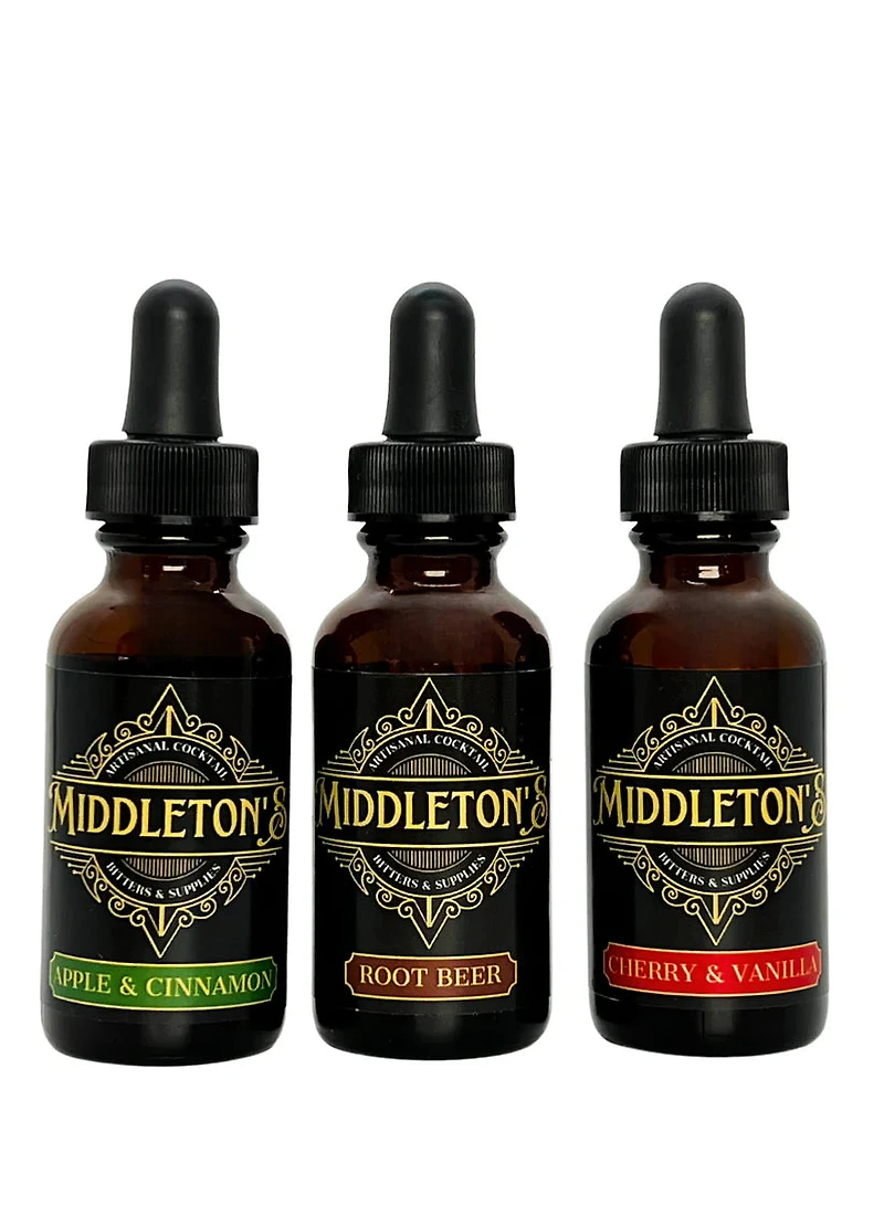 The Amber Prohibition Bitters Gift Set