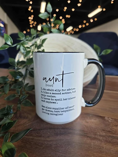 Aunt Definition Mug