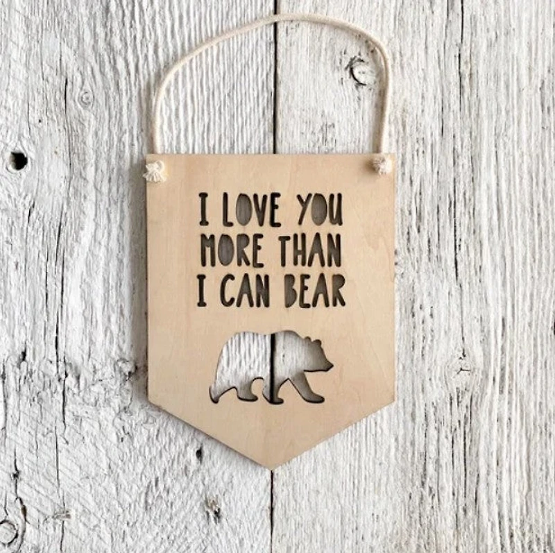 More Than I Can Bear Wall Hanging