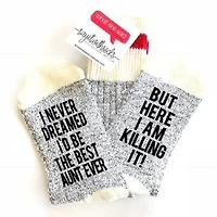 Best Aunt Ever Socks