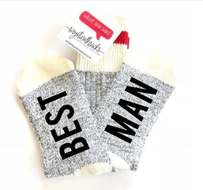 Best Man Socks