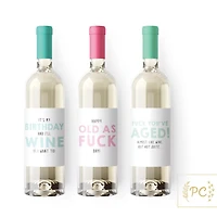 Birthday Bottle Labels