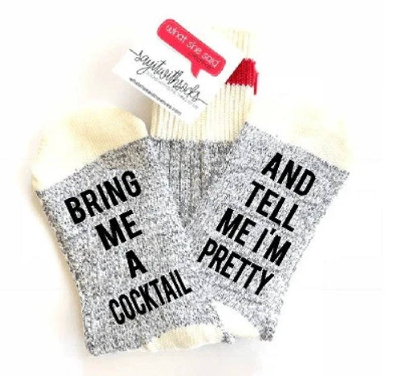 Bring Me A Cocktail Socks