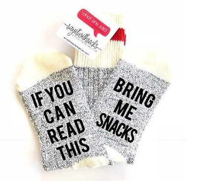 Bring Me Snacks Socks