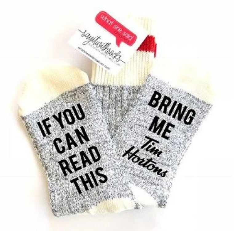 Bring Me Tim Hortons Socks