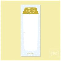 Caffeinate And Hope Note Pad