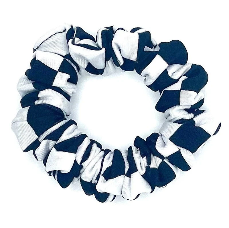 Checkered Skinny Scrunchie