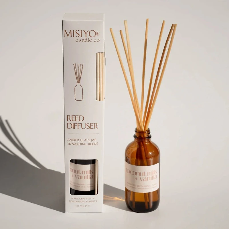 Coconut Milk + Vanilla - Reed Diffuser