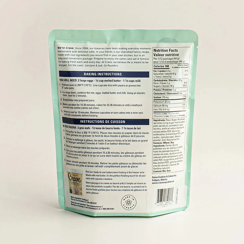 Vanilla Confetti Cake MIx