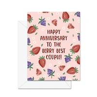 Berry Best Couple Card - Jaybee Designs