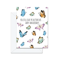 You Still Give Me Butterflies Card - Jaybee Designs