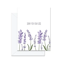 Sorry For Your Loss Card - Jaybee Designs