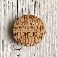 Edmonton Roads Magnet