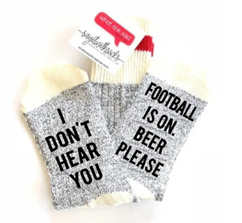 Football Is On Socks