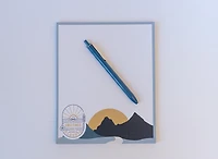 Greetings From Alberta Notepad