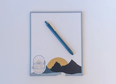 Greetings From Alberta Notepad