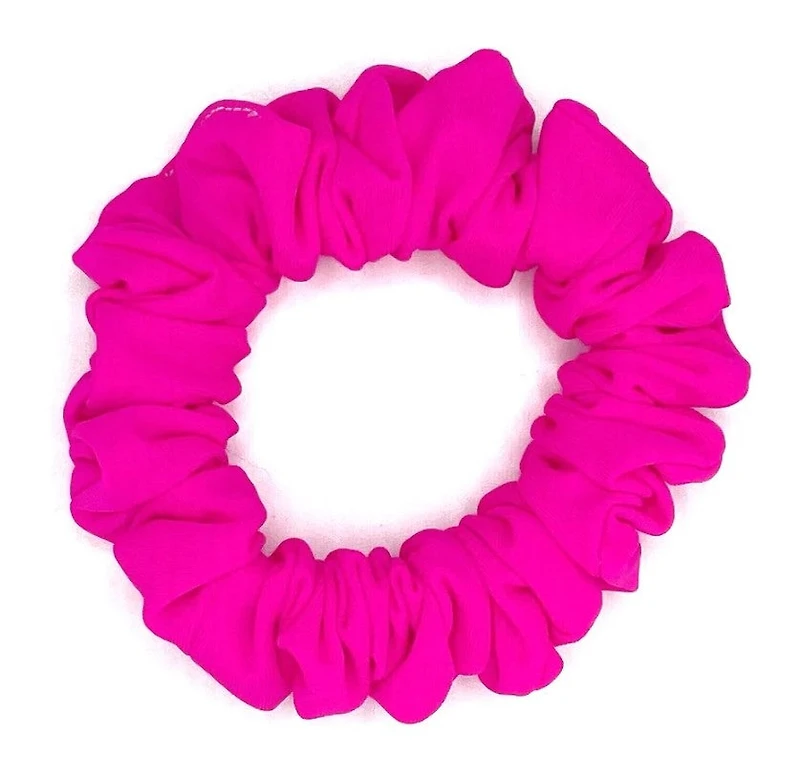 Hot Pink Skinny Scrunchie