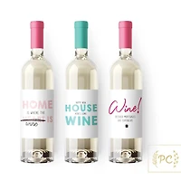 House Warming Bottle Labels