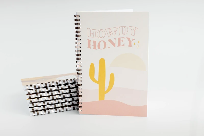 Howdy Honey Rectangle Notebook