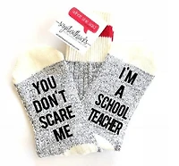 I'm A School Teacher Socks
