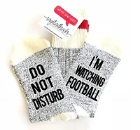I'm Watching Football Socks