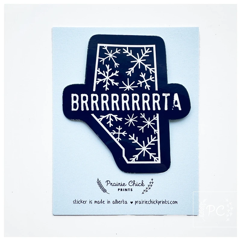 Brrrrta Sticker