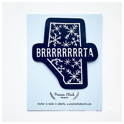 Brrrrta Sticker