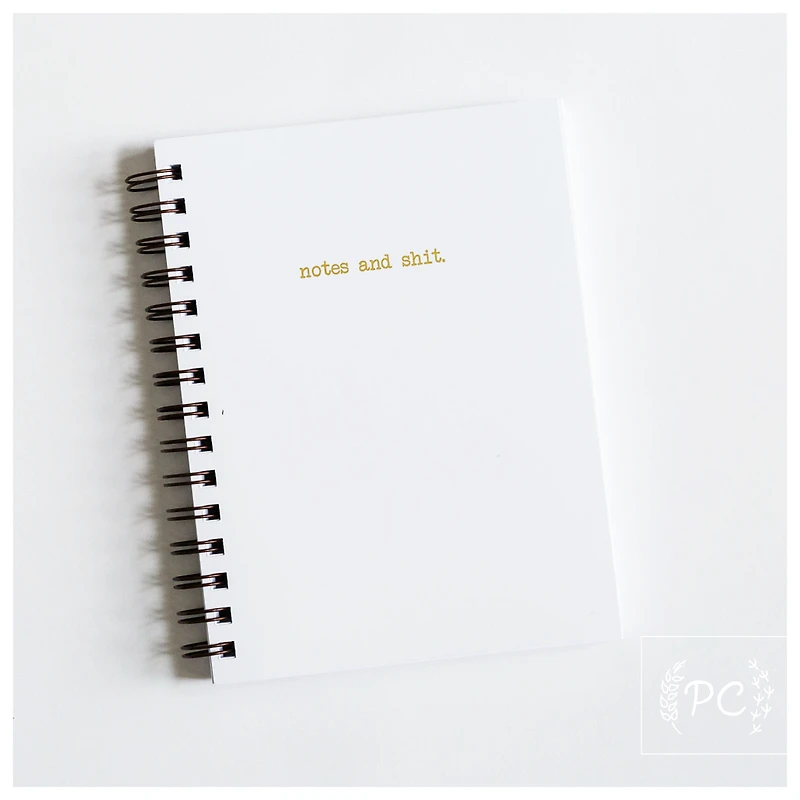 Notes And Shit Notebook