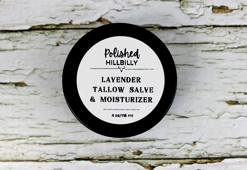 Lavender Tallow Salve 4oz