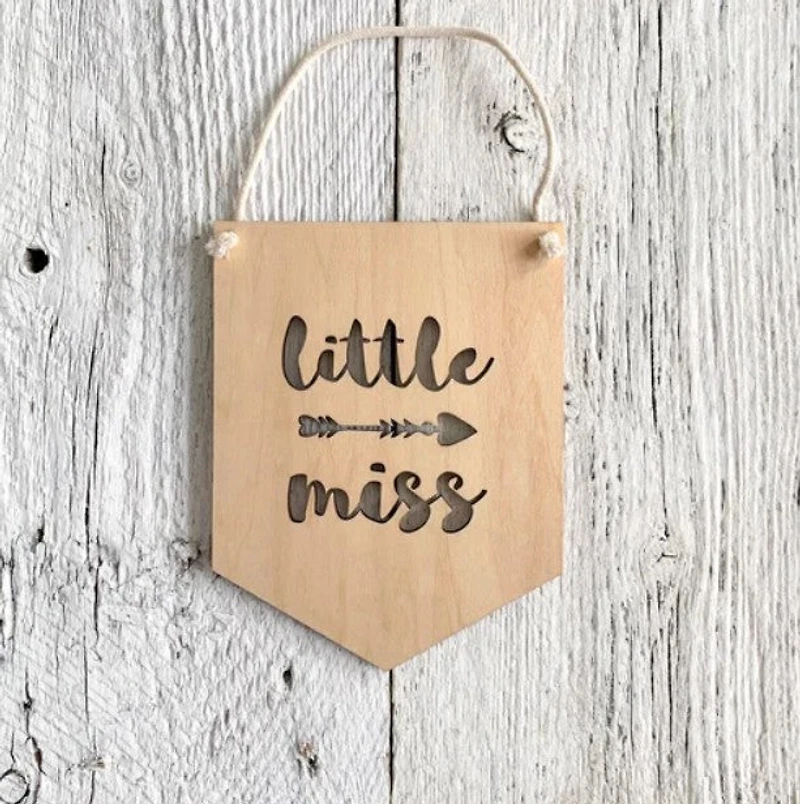 Little Miss Wall Hanging