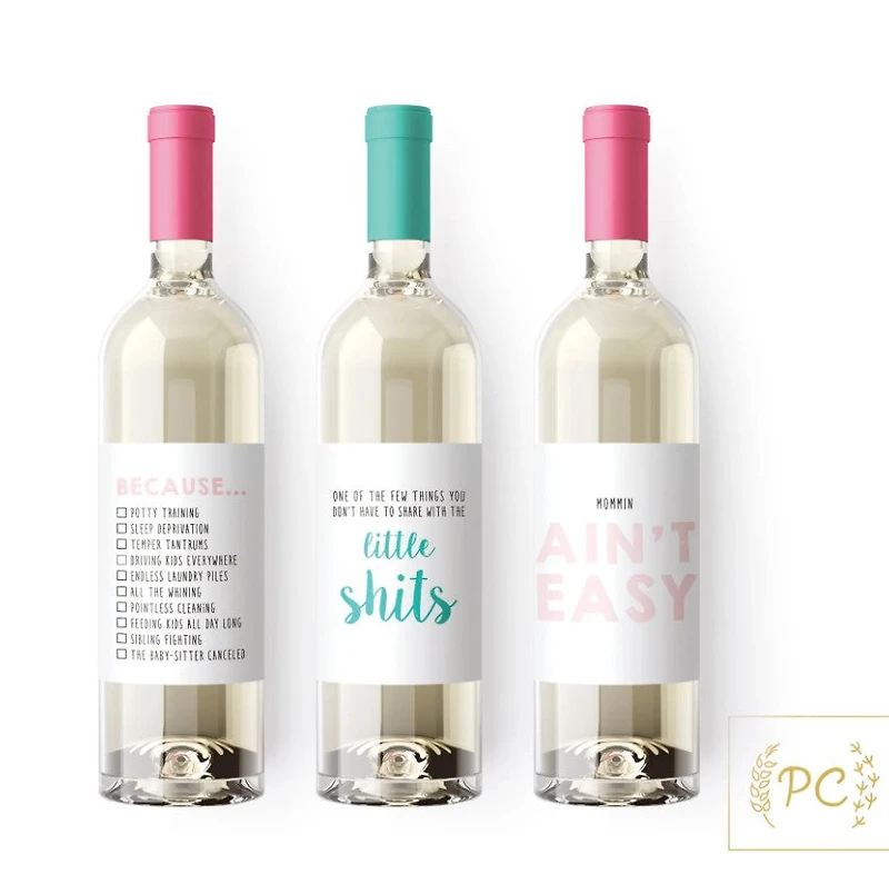 Mommin Bottle Labels