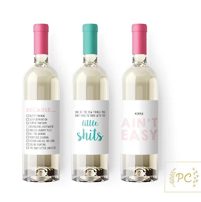 Mommin Bottle Labels