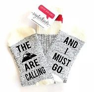 Mountains Are Calling Socks