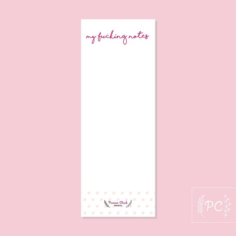 My Fucking Notes Notepad