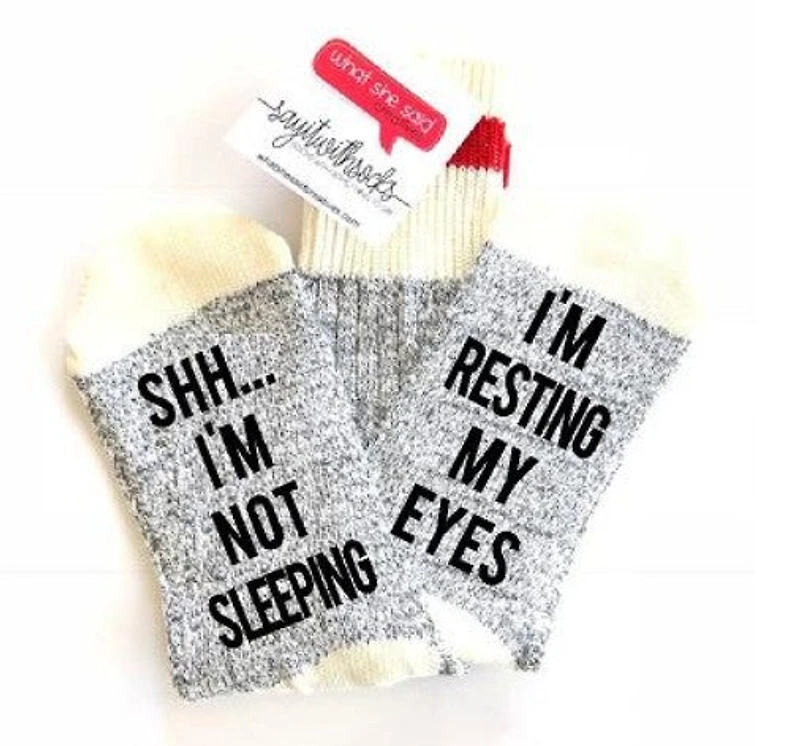 Not Sleeping Socks