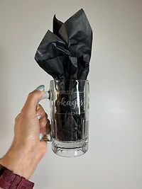 World's Okayest Mom Beer Mug