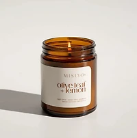 Olive Leaf + Lemon Candle