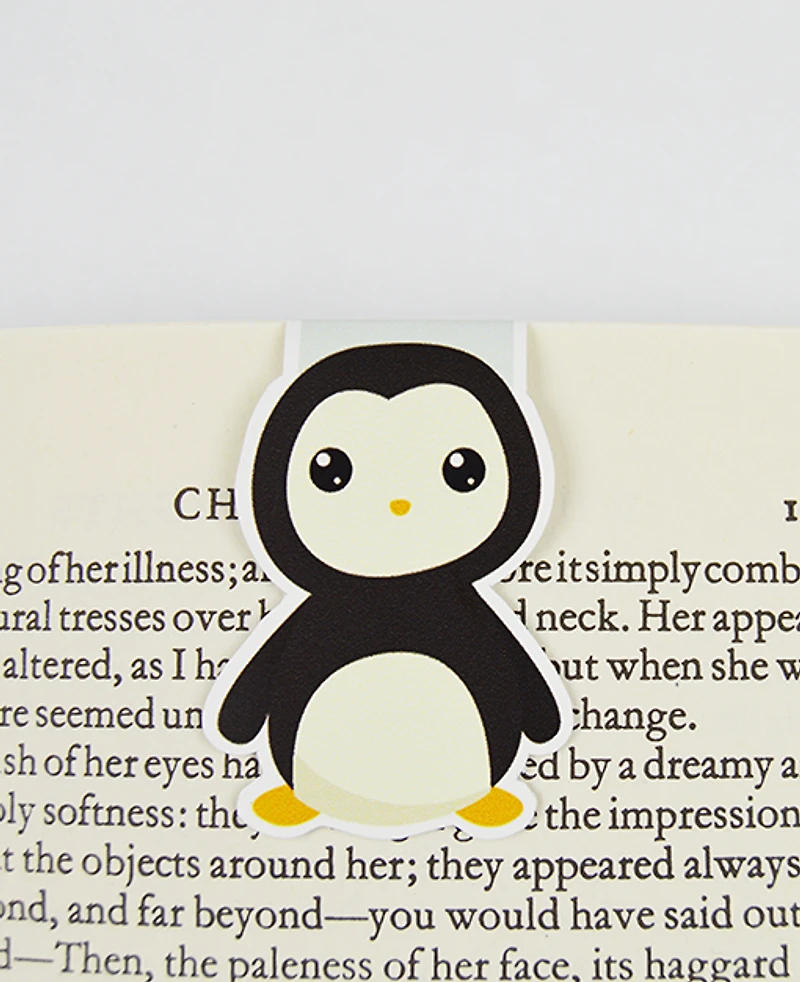 Penguin  - Magnetic Bookmark - IM Paper