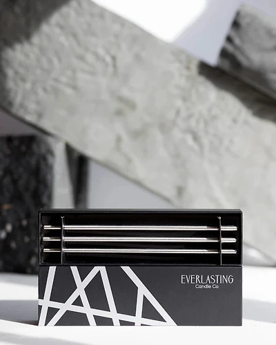 Silver Everlasting Candle Sticks