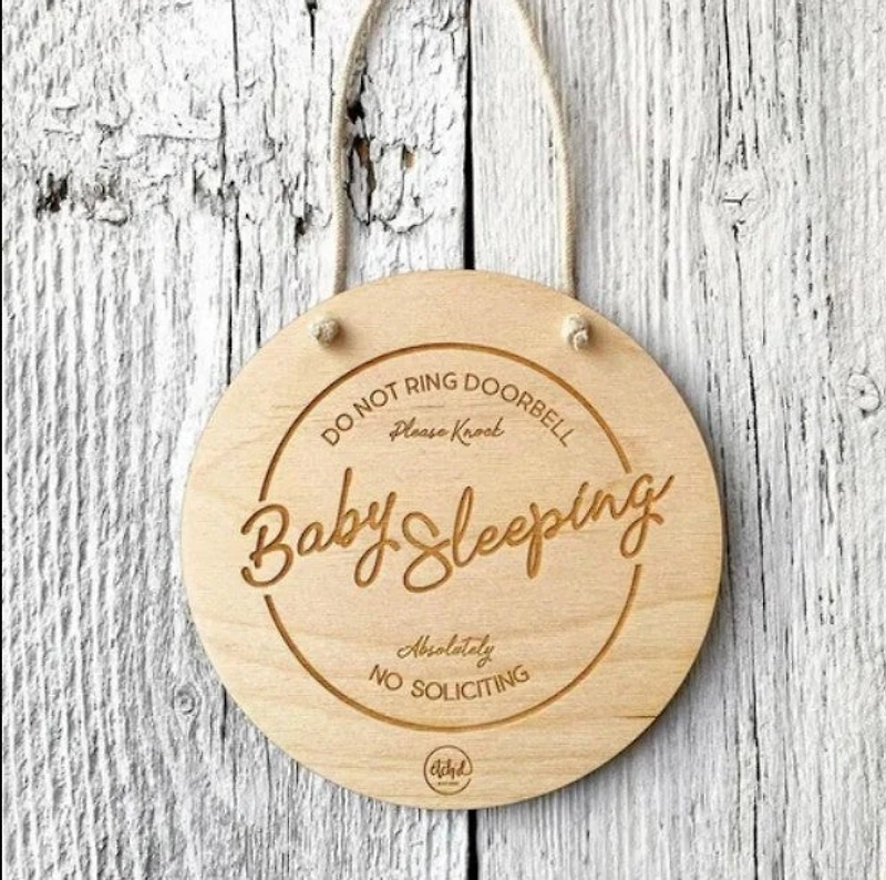 Baby Sleeping SIgn