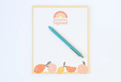 Sunshine Squad Notepad
