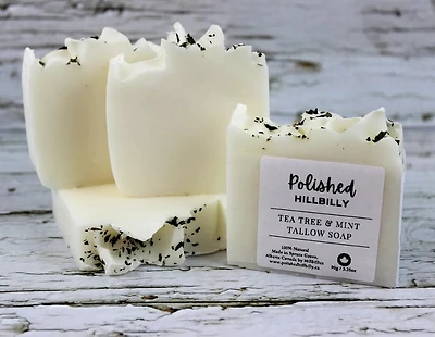 Tea Tree & Mint Tallow Soap
