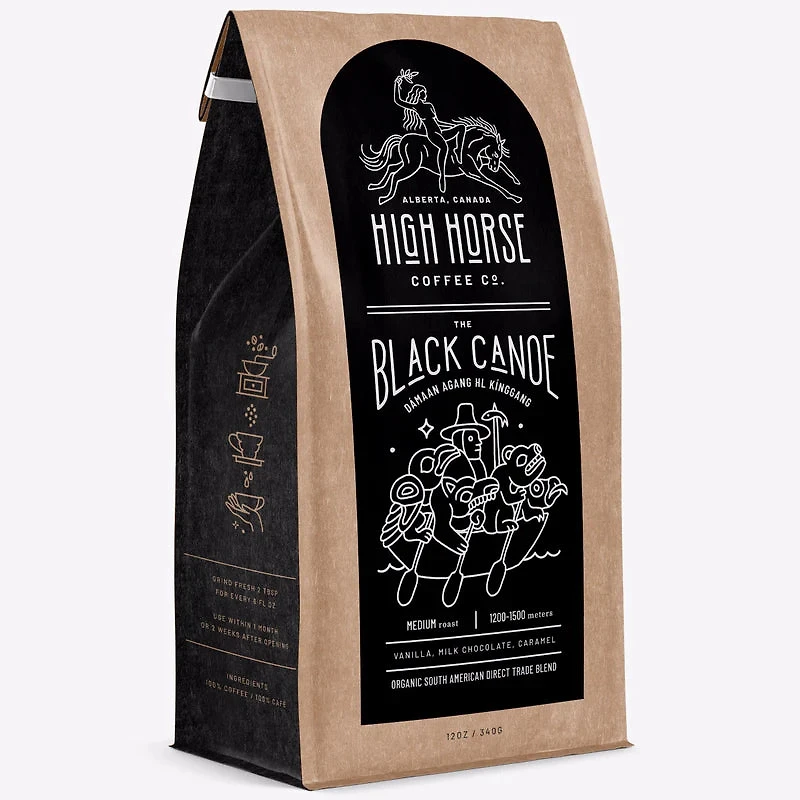 The Black Canoe Coffee Bag