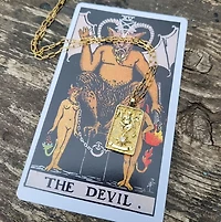 The Devil Tarot Necklace