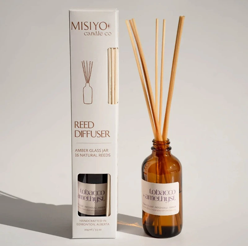 Tobacco + Amethyst Reed Diffuser