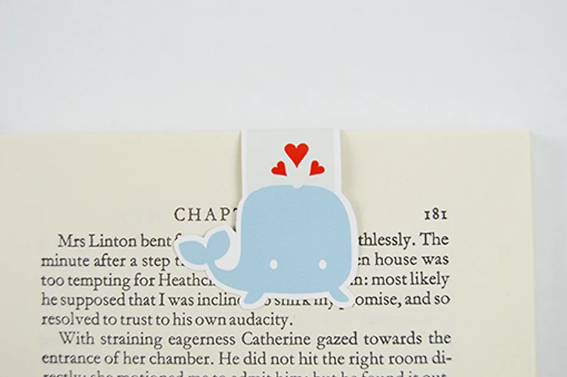 Whale -Magnetic Bookmark - IM Paper