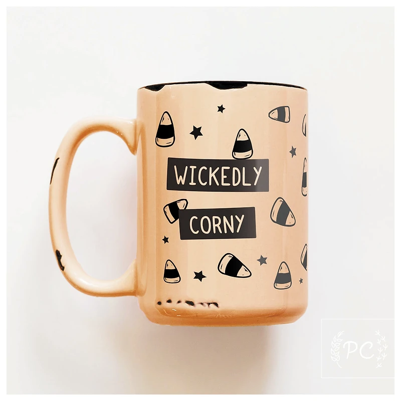 WICKEDLY CORNY - MUG - PRAIRIE CHICK PRINTS