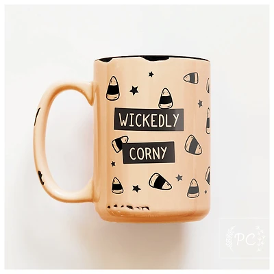 WICKEDLY CORNY - MUG - PRAIRIE CHICK PRINTS