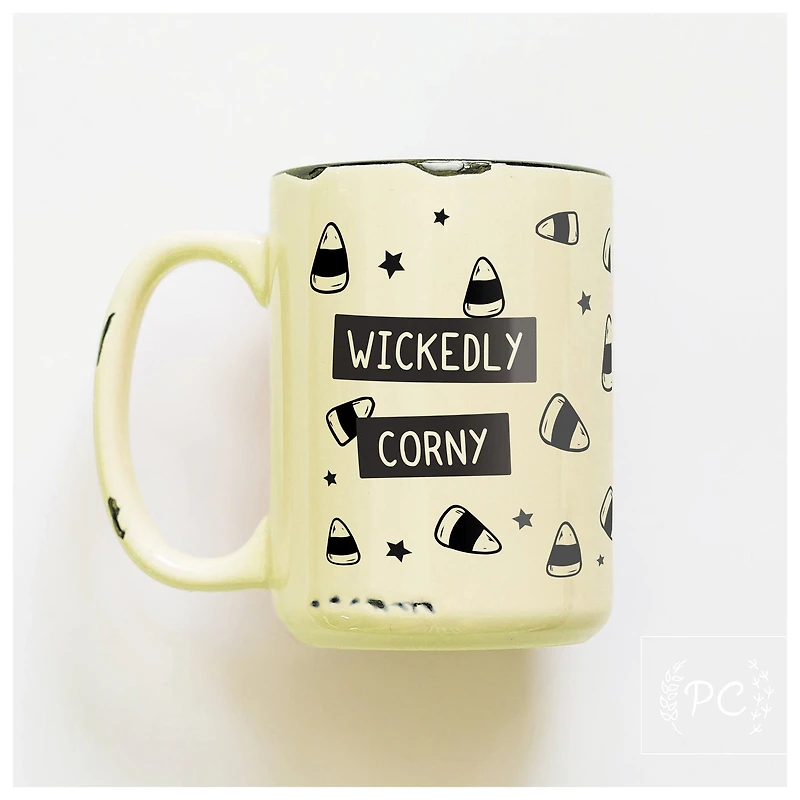 WICKEDLY CORNY - MUG - PRAIRIE CHICK PRINTS